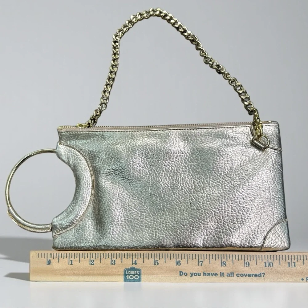 Elegant‎ Gold Chain Handle Clutch